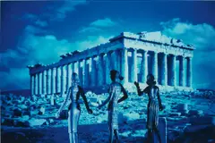Tourism Acropolis by Laurie Simmons, 1984, Cibachrome print, sold Oct 2019