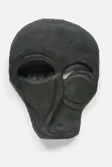 Oxford Mask by Thomas Houseago, 2010, bronze, sold Oct 2019