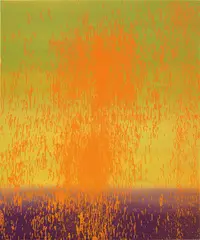 Lucien Smith, Flood Painting, 2018, oil on canvas