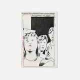 Misadventures artist's book by Raymond Pettibon with Nelson Tarpenny, 1989, staple-bound offset print, sold Jun 2025