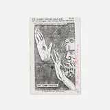 Second-Hand Halos artist's book by Raymond Pettibon, 1989, staple-bound offset print, sold Jun 2025