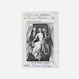 12 O'Clock Shadow artist's book by Raymond Pettibon with Nelson Tarpenny, 1991, staple-bound offset print, sold Jun 2025