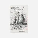 The Author is a Medium artist's book by Raymond Pettibon, 1991, staple-bound offset print, sold Jun 2025