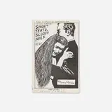 Short Teats, Bloody Milk artist's book by Raymond Pettibon with Nelson Tarpenny, 1985, staple-bound offset print, sold Jun 2025