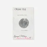 Raymond Pettibon, Origin Issue artist's book, staple-bound offset print
