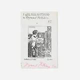 Raymond Pettibon, I Will Sign Anything artist's book, 1991, staple-bound offset print