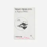 Raymond Pettibon, Thoughts, Sympathies, Prayers artist's book, 1991, staple-bound offset print