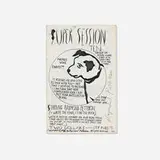 Super Session Ten artist's book by Raymond Pettibon with Nelson Tarpenny, 1992, staple-bound offset print, sold Jun 2025