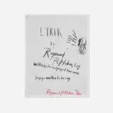 Raymond Pettibon, Lyrik artist's book