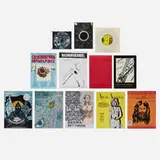 Raymond Pettibon, Ephemera, bound printed paper, mixed media