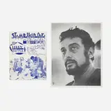 Lenny Bruce, Stamp Help Out! And other short stories (1st printing); Lenny Bruce poster, 1962, bound printed paper, offset lithograph