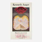 Kenneth Anger, Magick Lantern Cycle poster, 1978, offset lithograph in colors