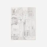 Jim Shaw, Dream Drawing (In NYC a black business man was walking with a white business woman...)