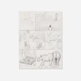 Jim Shaw, Dream Drawing (I was looking for a place to masturbate...)