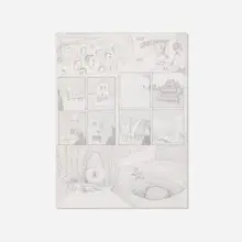 Jim Shaw, Dream Drawing (I had a bunch of art need...), 1997, pencil on paper