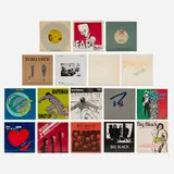 Steve Albini, 1st pressing record collection, 1992, printed paper, vinyl