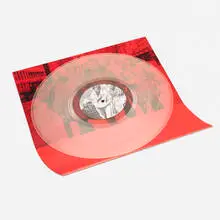 Kai Althoff, Engelhardt/Seef/Davis coop LP, 1996, printed paper, vinyl