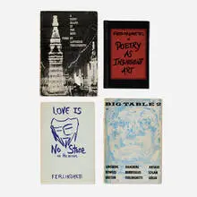 Lawrence Ferlinghetti, Group of four publications (1st editions/printing)