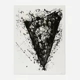 Sam Francis, Untitled (SF-322), 1975, lithograph on BFK Rives