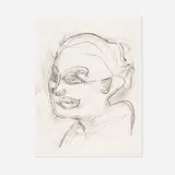 Sam Francis, Self-Portrait (SF-037), 1973, lithograph