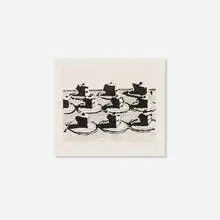 Wayne Thiebaud, Pies (from the Delights portfolio), 1964, etching and aquatint