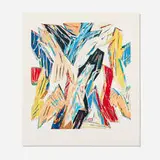 Charles Arnoldi, Untitled, 1990, lithograph in colors