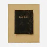 Ed Ruscha and Raymond Pettibon, Holy Bible (State I), 2003, lithograph in colors