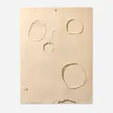 Untitled by Claire Falkenstein, 1975, embossing on four sheets of layered paper, sold May 2025