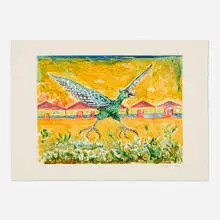 Ray Smith, Untitled (Eagle), 1992, monotype