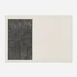 Frank Stella, Die Fahne Hoch! (from Black Series I), 1967, lithograph