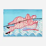 Louise Bourgeois, Hamlet and Ophelia, 1997, lithograph in colors