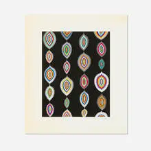 Fred Tomaselli, Bloom, 2011, screenprint in colors on archival inkjet print