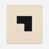 Ellsworth Kelly, Square with Black (State) (from The Concorde series)