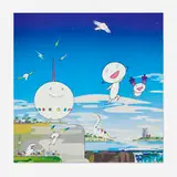 Planet 66 by Takashi Murakami, 2004, offset lithograph in colors, sold May 2025