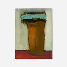 Ángel Botello, Untitled, linocut in colors