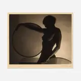 František Drtikol, Composition (Nude with Circles), 1928, pigment print