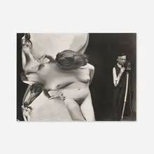 André Kertész, Distortion #91 with Self Portrait, gelatin silver print