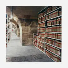 Candida Höfer, BNF Paris XVI, 1998, color coupler print