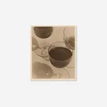 Paul Outerbridge, Wine Glasses, 1924, platinum print