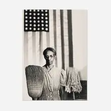 Gordon Parks, American Gothic, Washington D.C., gelatin silver print
