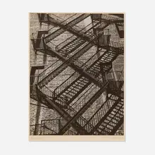Charles Sheeler, Escape, 1950, vintage gelatin silver print