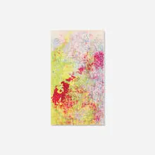 Israel Lund, Untitled, 2018, acrylic on raw canvas
