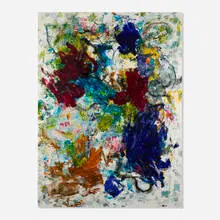 Leo Gabin, Peso, 2011, acrylic, enamel and screenprint on canvas