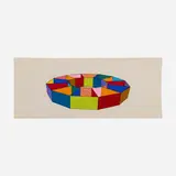 Ronald Davis, Untitled, 1968, vinyl and India ink on acetate on matboard