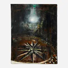 Ross Bleckner, March, 1985, oil on canvas
