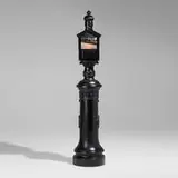 Bradley McCallum & Jacqueline Tarry, Baez Call Box (from the Witness: Perspectives on Police Violence project), c. 1999, mixed media installation