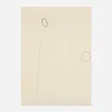 David Rabinowitch, Construction of Vision (2 Colour Properties), 1973, graphite and colored pencil on paper