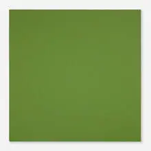 Phil Sims, Untitled (Green) (Gubbio Study), 1997, oil on linen
