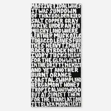 Xaviera Simmons, And the Order of Waves, acrylic on wood construction