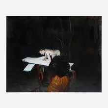 Justin Mortimer, Haftling, 2010, oil on canvas